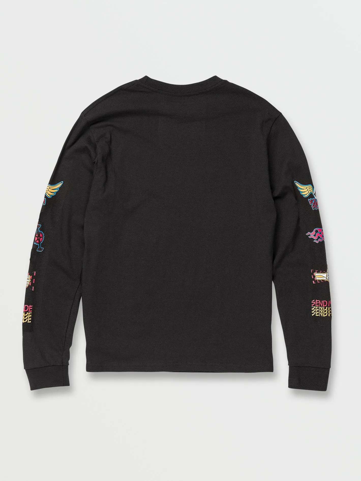 Big Boys Caiden Long Sleeve Tee - Black