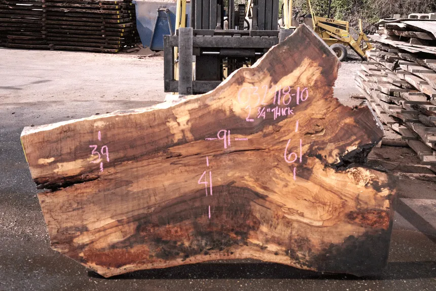 Big Leaf Maple Slab 032918-10