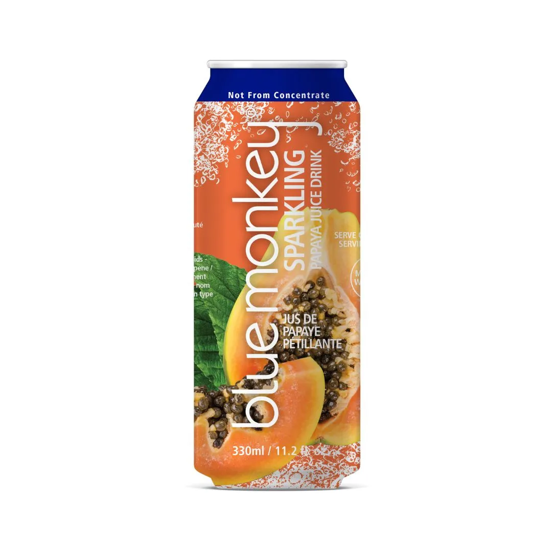 Blue Monkey Sparkling Papaya Juice (330ml)