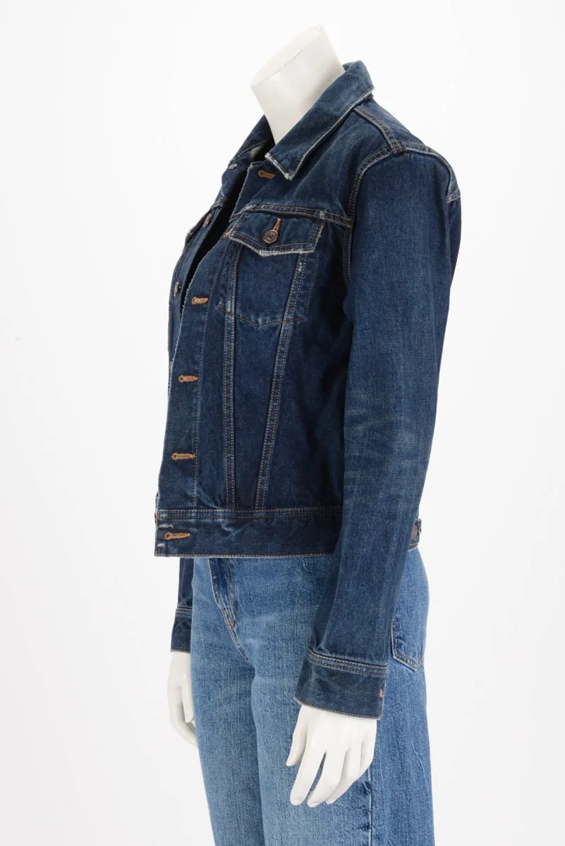 Celine Classic Dark Denim Jacket XS