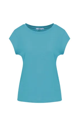 Coster Copenhagen CC Heart T Shirt Aqua