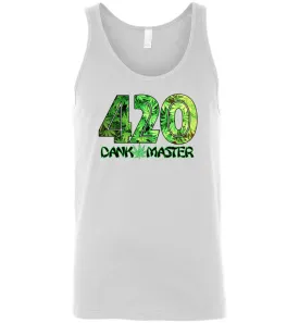 Dank Master 420 Tank Top - White