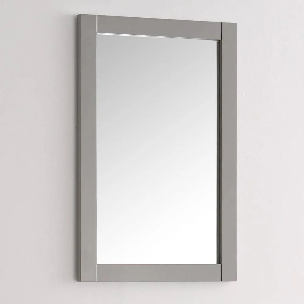 Fresca FMR2302GR Hartford 20" Traditional Bathroom Mirror in Gray