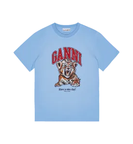 GANNI Basic Tiger T-shirt