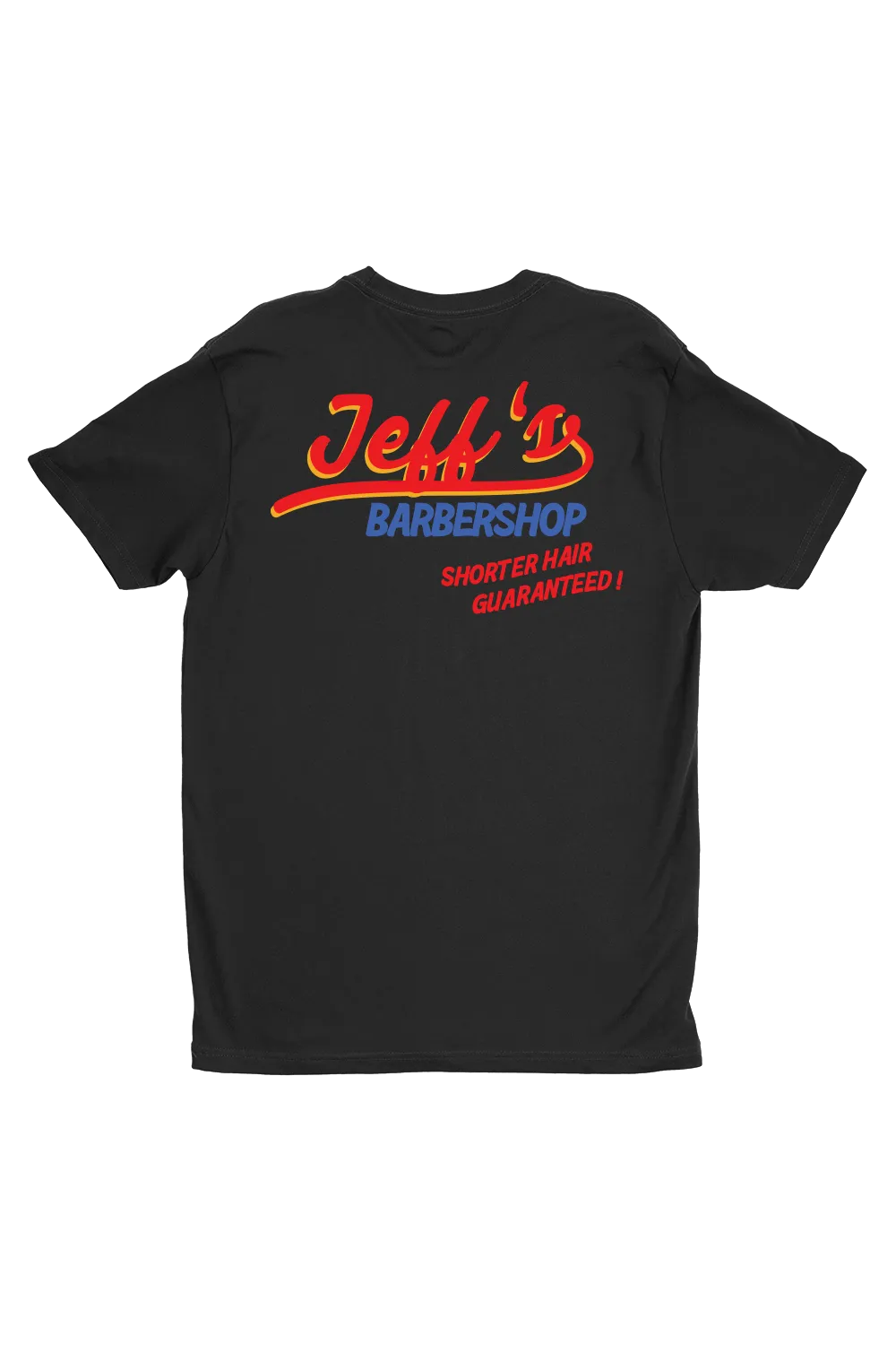 Jeff Wittek: Shorter Hair Guaranteed Black Tee