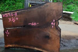 Oregon Black Walnut Slab 051915-08