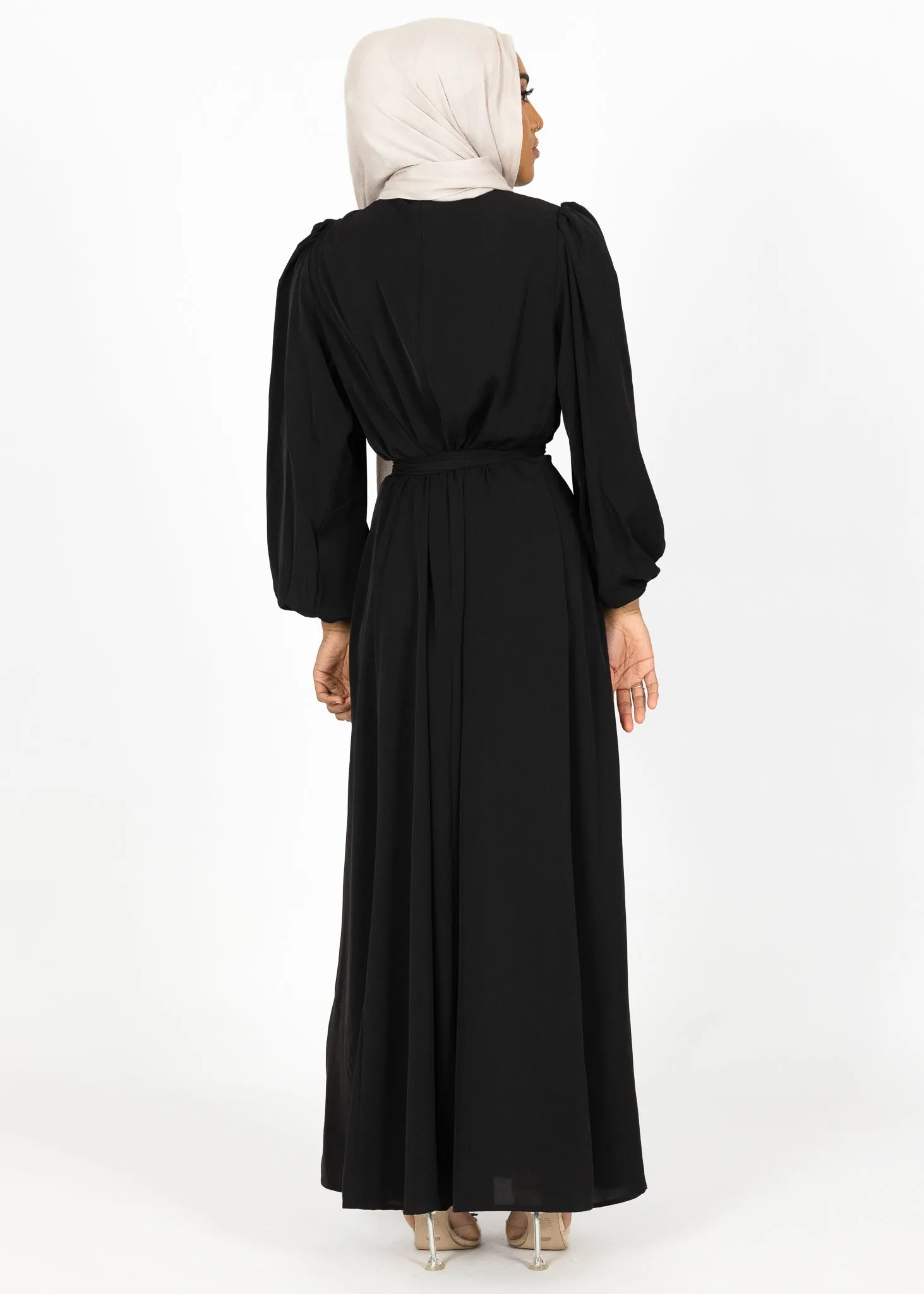 Ratana Tie Waist Maxi Dress