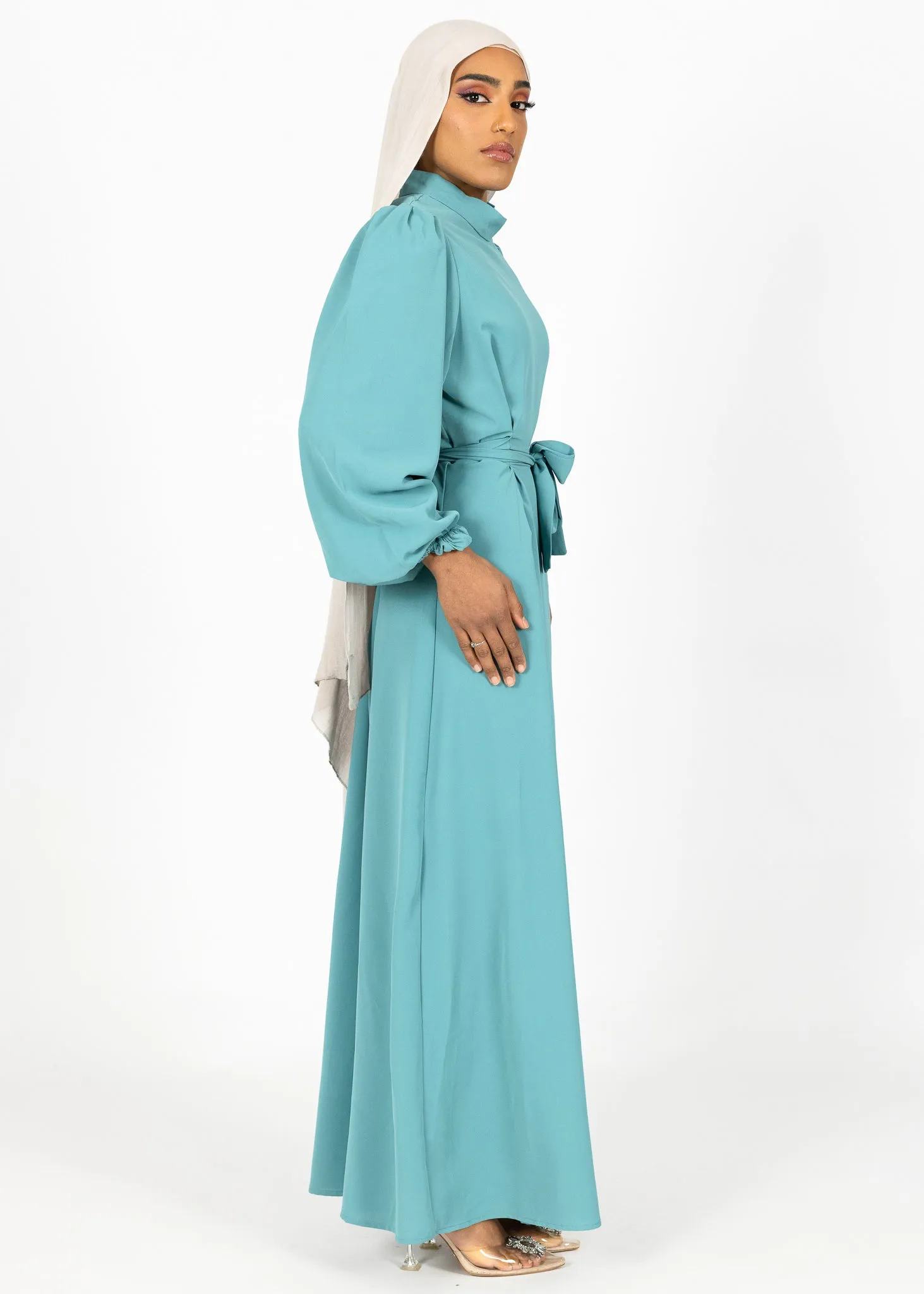 Ratana Tie Waist Maxi Dress