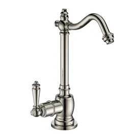 Whitehaus WHFH-H1006-PN Point of Use Instant Hot Water Drinking Faucet with Swivel Spout