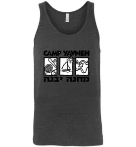 Yavneh Unisex Tank Top - 3 Box White