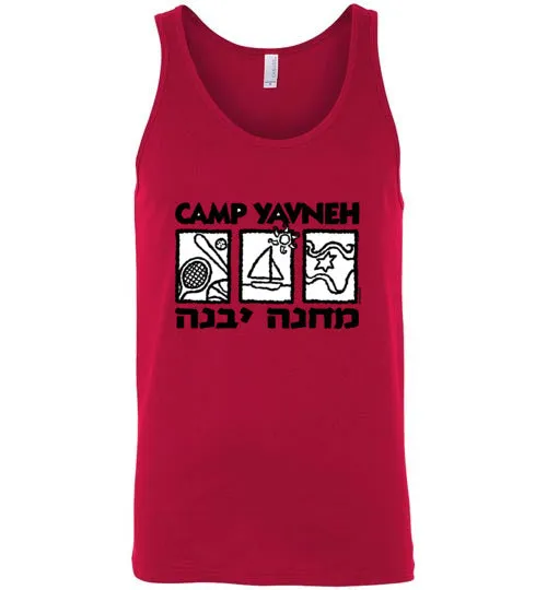 Yavneh Unisex Tank Top - 3 Box White